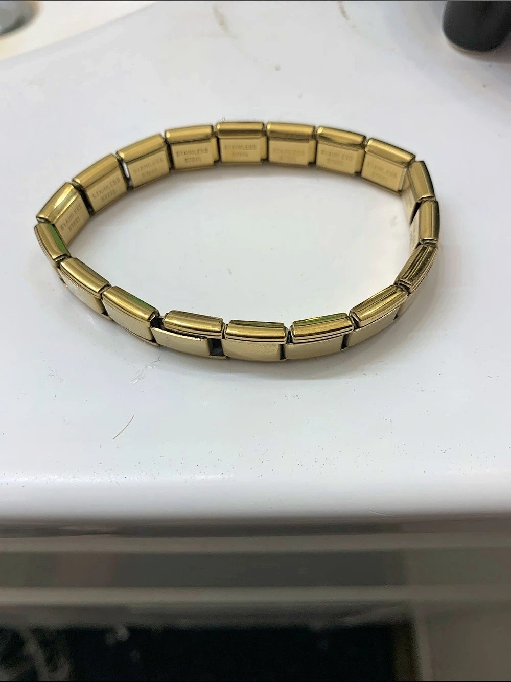 Nomination Composable Classic Gold-Tone Link Bracelet Stainless Steel